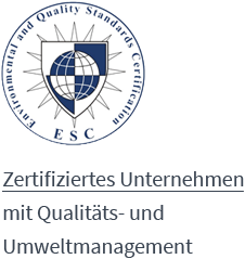 Zertifiziertes Unternehmen mit Qualit�ts- und Umweltmanagement
